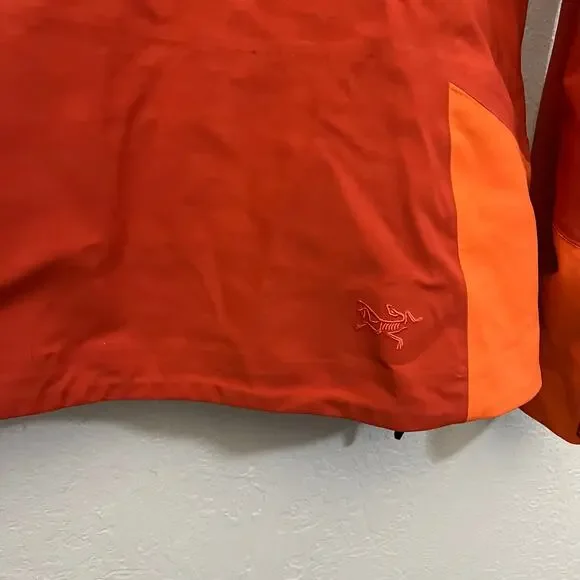 Arc’teryx Women’s M Ski Shell Jacket RECCO Avalanche Orange Hooded Snow - Picture 14 of 16